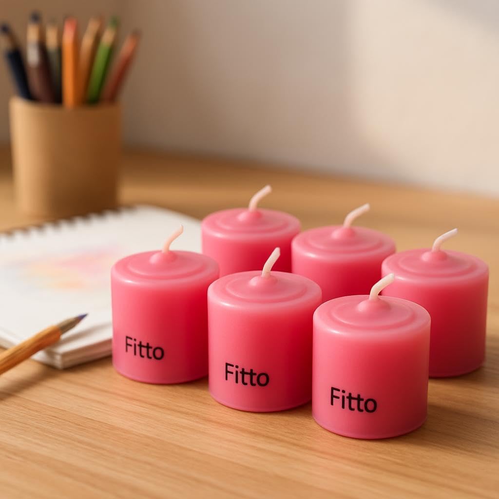 144 Pieces Fragrance Votive Candles 6pcs (Scented Decorative Candle Lights for Home Decor – Aroma Candle – UAE – Assorted Colors)