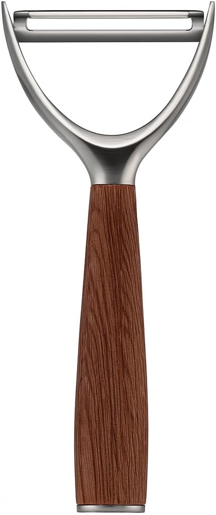 96 Pieces Solid Wood Y-Shape Rotating Vegetable and Fruit Peelers with Comfortable Grip (Stainless Steel Blade for Potatoes – Apples – Carrots – and Cucumbers)