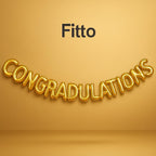 120 Pieces Foil Balloon Kits (40cm 'Congradulations' Gold Letter Balloons for Celebrations - Graduation – Anniversary – Special Occasions – UAE Party Supplies)