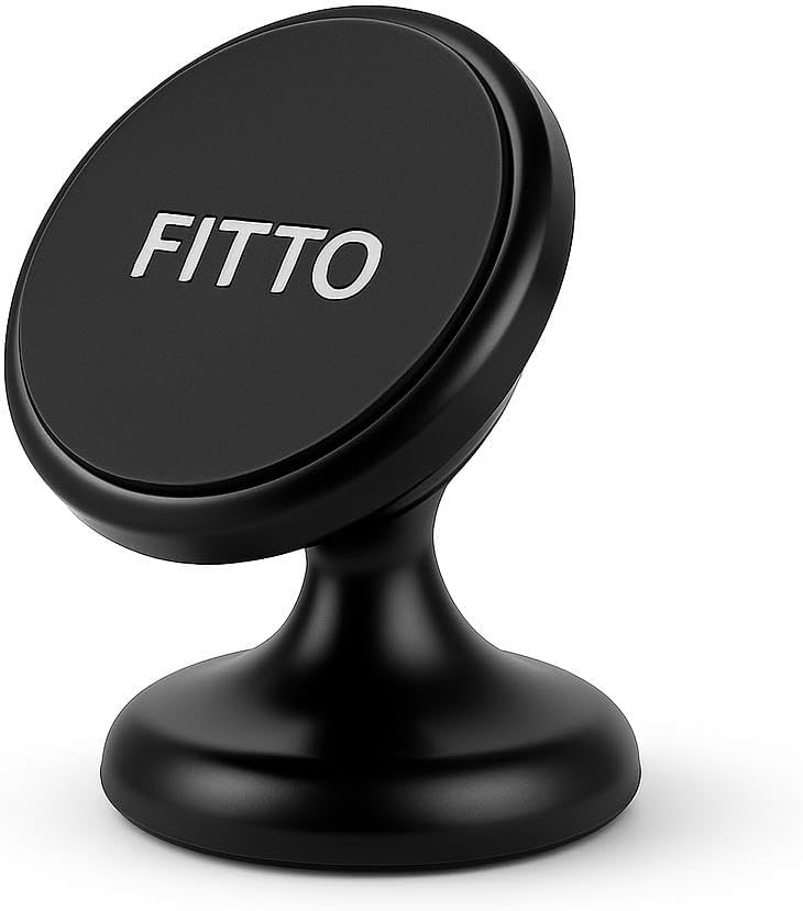 Universal 360 Degree Rotation Magnetic Phone Car Mount Holder for Dashboard & Windshield