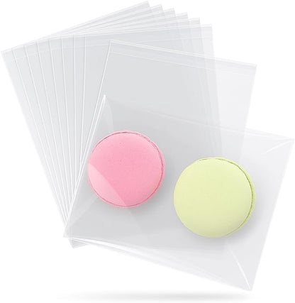 Transparent Bags 12 Pack 30cm x 20cm, Clear Plastic Storage Bags for Home and Office Use
