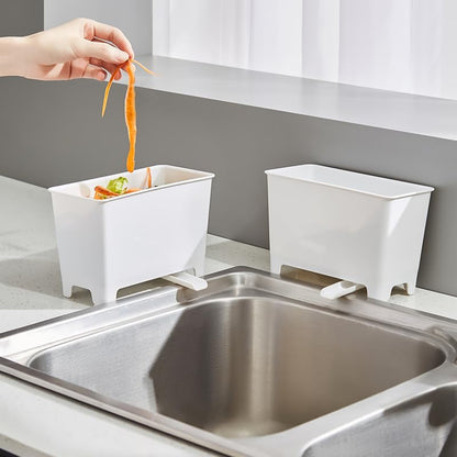 Kitchen Drain Trash Can – Compact Waste Disposal Solution