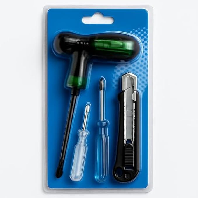 96 Pieces T-Ratchet Screwdriver Sets with Standard Screwdriver and Utility Blade - Compact Screwdriver Kit for Home Electronics DIY Repairs