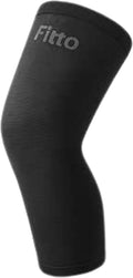 96 Pieces Long Black Knee Support Braces for Pain Relief