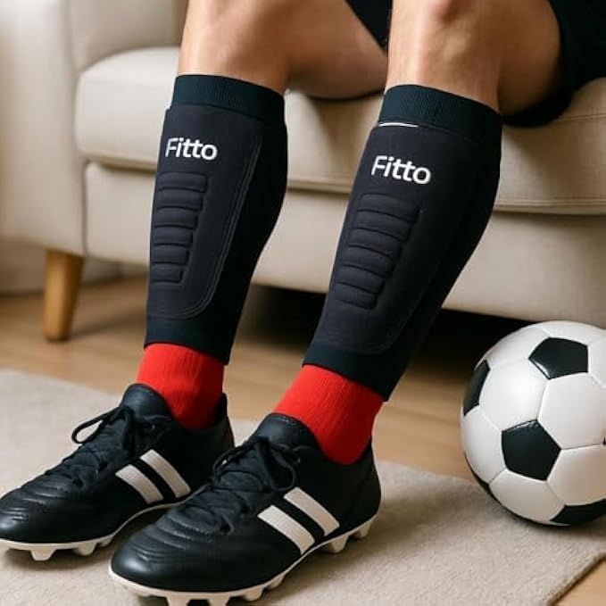 72 Pieces Youth Soccer Shin Guards - Soft Pads for Boys (Men – and Women)
