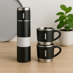 96 Pieces 500ML Vacuum Flask Stainless Steel Water Bottles with Gift Box | Insulated Coffee Tumbler for Hot & Cold Drinks | Travel Mug for Office (Home – and Outdoors | Leakproof & Durable)
