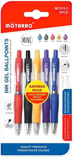 96 Pieces 5 Pieces (0.7mm Ball Point Gel Pens – 11cm – Assorted Colors)