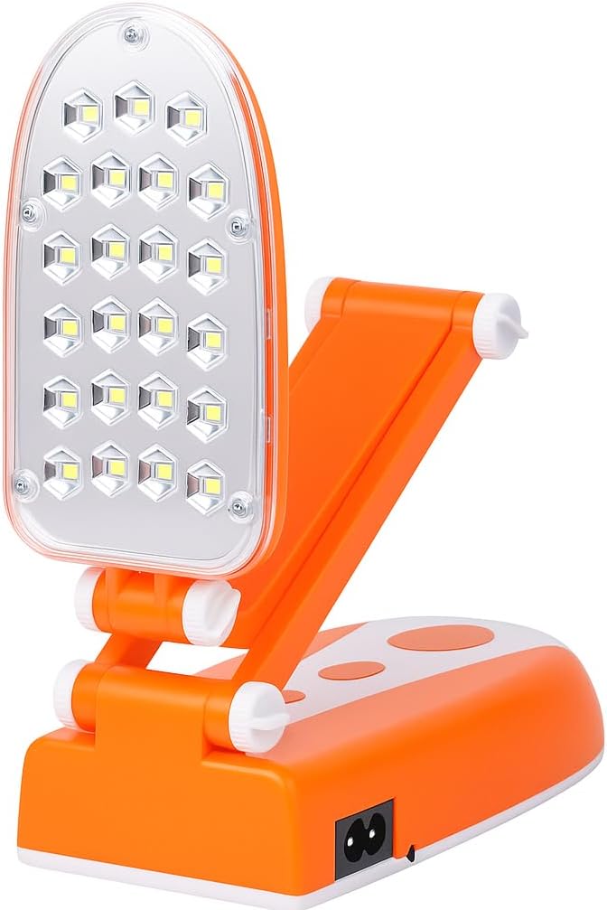 96 Pieces Rechargeable LED Table Lamps with 2 Adjustable Brightness Levels (USB-Powered – Portable Reading Light and Emergency Lamp)