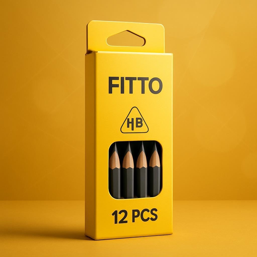 48 Pieces Graphite Pencil Set - 12-Piece Premium Sketching & Drawing Pencils for Artists (Students & Professionals - Smooth – Blendable Graphite for Precise Shading - Ideal for Sketchbooks)
