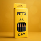 48 Pieces Graphite Pencil Set - 12-Piece Premium Sketching & Drawing Pencils for Artists (Students & Professionals - Smooth – Blendable Graphite for Precise Shading - Ideal for Sketchbooks)