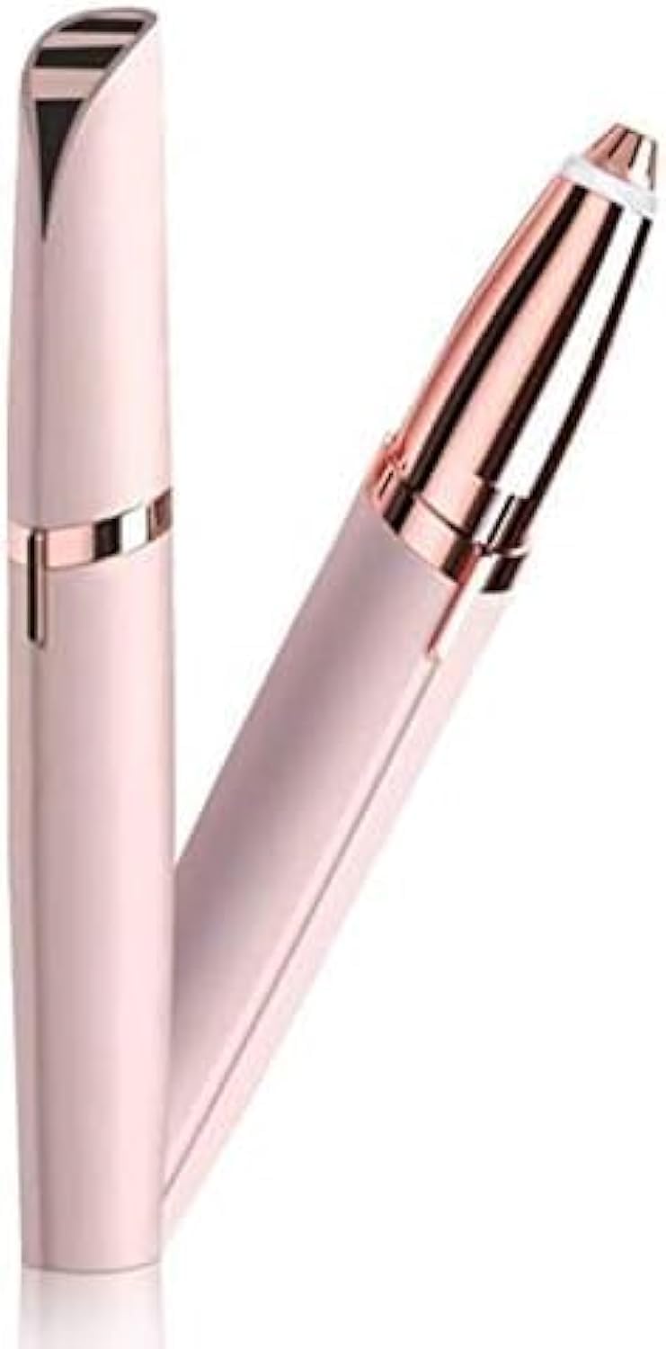 96 Pieces Electric Eyebrow Trimmer & Epilators with Light (Painless Hair Removal for Women – Multifunctional and Upgraded Design – Precise and Gentle for Eyebrows – Face – and Body)