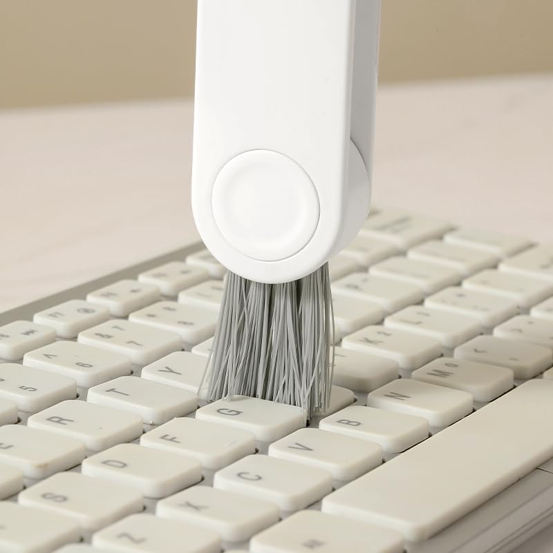 144 Pieces Foldable Cup & Bottle Cleaning Brushes (White & Grey - Single Pack)