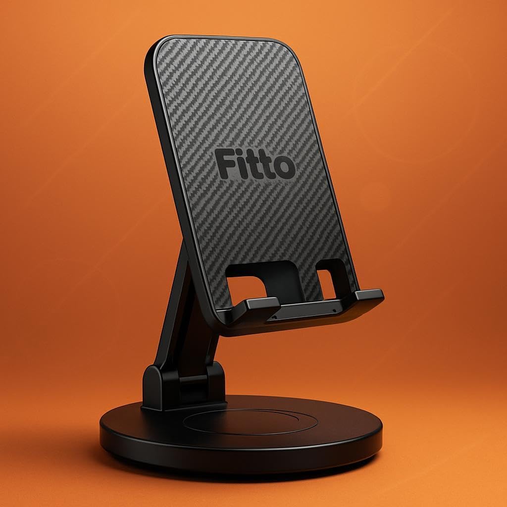144 Pieces Foldable Cell Phone Stands For Desk 360-Degree Rotating Holder Universal Mobile Stand
