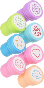 120 Pieces 6 Pieces Assorted Sky Theme Stamps (25mm)