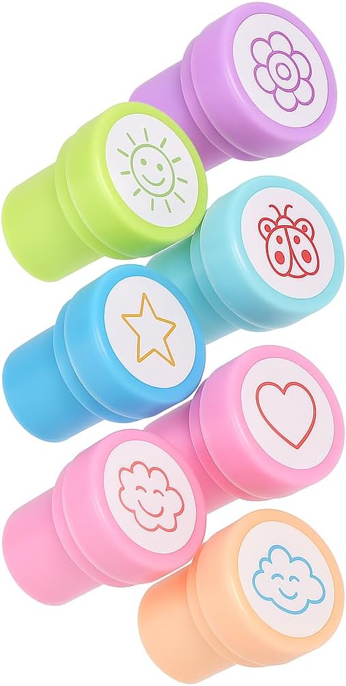 120 Pieces 6 Pieces Assorted Sky Theme Stamps (25mm)
