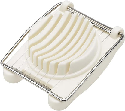 Stainless Steel Egg Cutters - Professional Egg Slicer for Perfect Slices & Wedges, Heavy Duty, Easy-to-Clean, Ideal for Kitchen, Cooking & Meal Prep