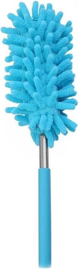 Fitto Flex Head Duster, Adjustable Microfiber Dust Cleaner with Extendable Handle, Bendable Design, Assorted Colors - Ideal for Cleaning Ceiling Fans, Blinds, Furniture