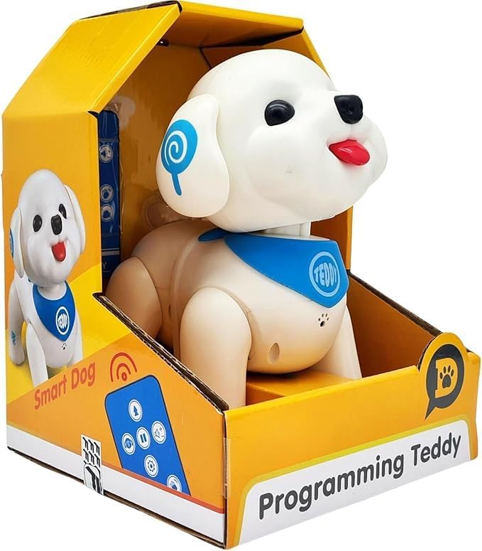 72 Pieces Electric Robot Dogs with Intelligent Sensors (Music and Lights)