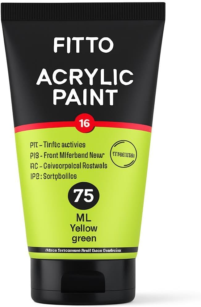 120 Pieces 75ml Acrylic Paints for Arts (Crafts & DIY)