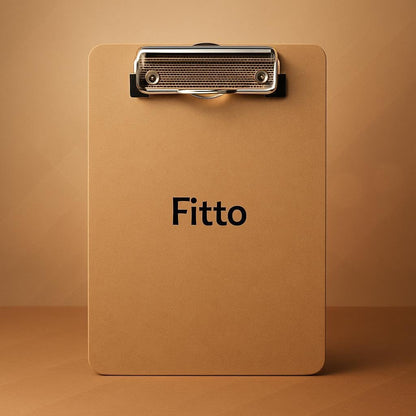 A5 Sheet Folder with Clip, 23x15.5cm, 50 Sheet Capacity, Brown