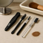 96 Pieces Eyebrow Grooming Sets (Tweezers – Scissors – Spoolie Brush – Razor & Comb for Shaping – Trimming & Facial Hair Removal)