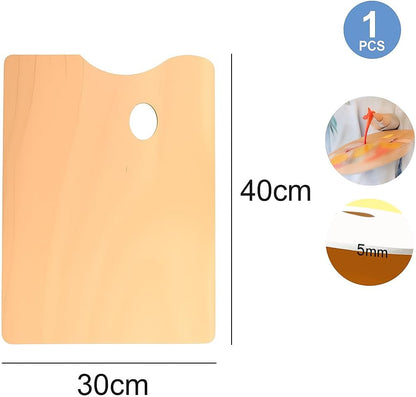 Painting Palette 40cm x 30cm for Artists, Acrylic, Oil, Watercolor, Art Supplies