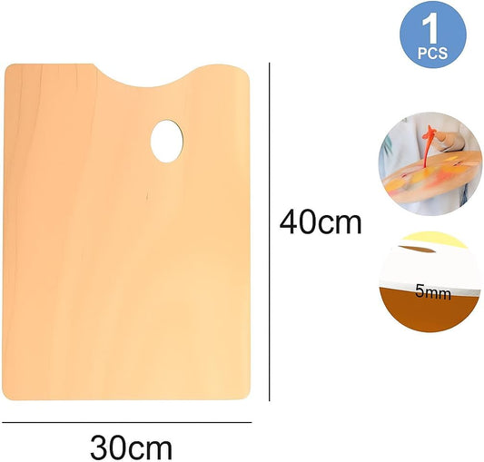 Painting Palette 40cm x 30cm for Artists, Acrylic, Oil, Watercolor, Art Supplies