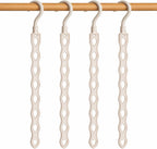 144 Pieces Vertical Clothes Racks (44cm Space-Saving Design – 360° Rotating Hook – PP Material – Set of 4)