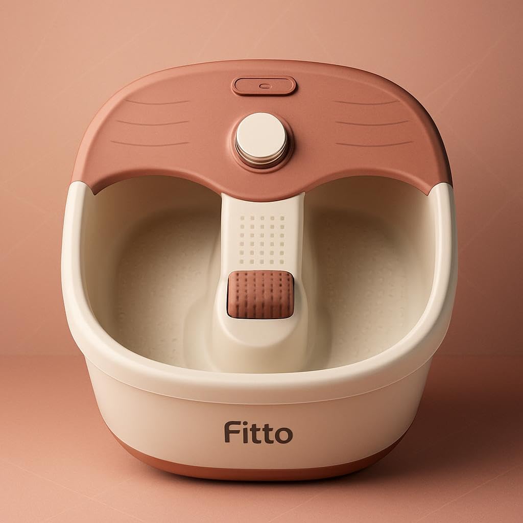 9x1 Pediprep Spa Pedicure - Waterproof Control Bubbling Massage Foot Bath for Relaxing Pedicure, Foot Soak, and Foot Spa Treatment, with Adjustable Heat and Soothing Vibrations