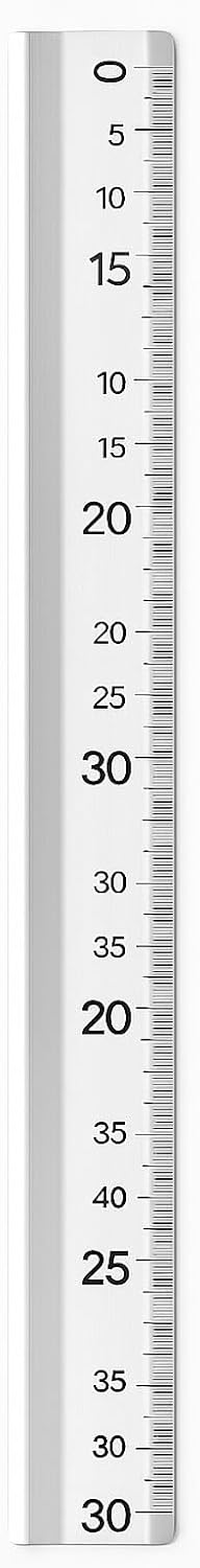 144 Pieces Aluminium Ruler Scales (30cm – Accurate Measuring Tool for Crafts – DIY – Engineering)