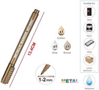 120 Pieces Metal Marker Set 3 Pieces (13.4 cm 1-2 mm Tip for Precision Marking)