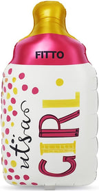 240 Pieces Foil Balloon Feeding Bottle Shape Its a Girls