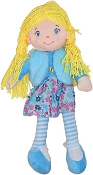 FITTO 44CM Plush Doll – Lightweight, Soft & Cute Stuffed Toy for Kids, Perfect for Snuggling & Playtime, Fashionable Design, Ideal Gift for Boys and Girls