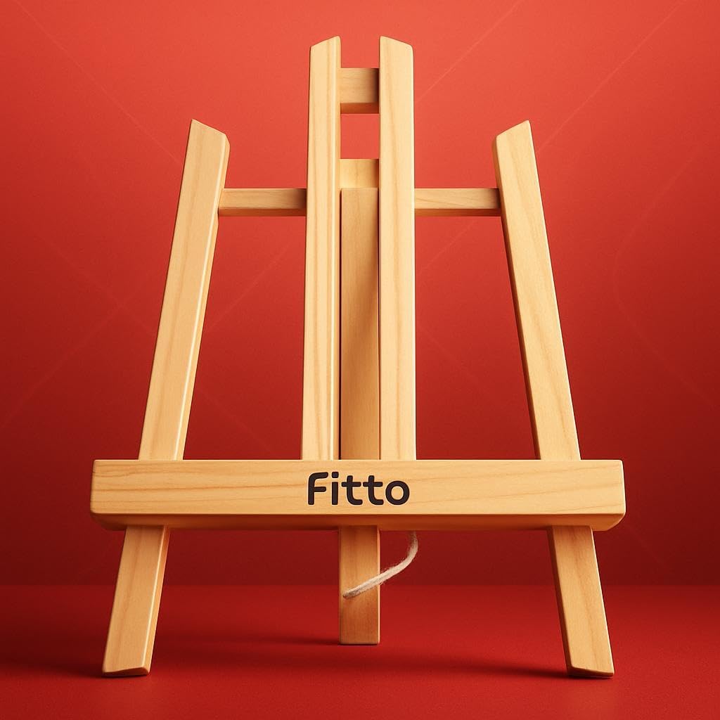 120 Pieces 30cm Wooden Tabletop Display Stand Artist Easels