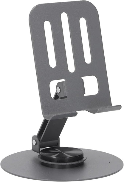 360-Degree Rotating Phone Stand For Desk - Adjustable Smartphone Holder for Home & Office