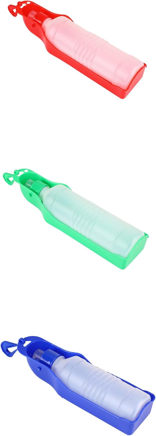 96 Pieces Dog Water Bottles (Portable & Leakproof – Pack of 3 – Assorted Colors)