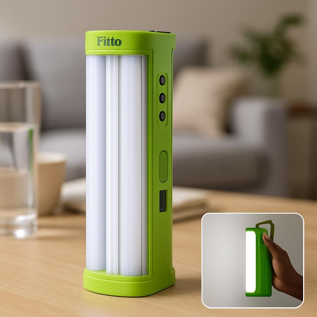 60 Pieces USB Rechargeable LED Emergency Light - Assorted Colors