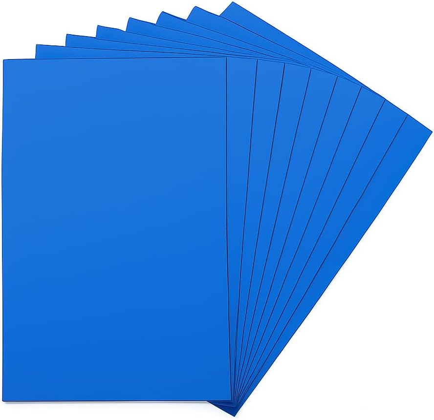 120 Pieces EVA Sponge Sticker 10 Pack A4s (21cm x 29.7cm for Crafts and DIY Projects)