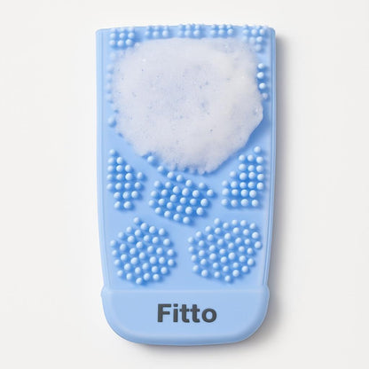 Silicone Body Scrubber – Blue
