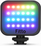 96 Pieces RGB Color Pocket Videos for Photography and Videography