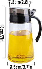 96 Pieces Oil Dispenser Bottles (23.6 Oz Multicolor Glass – with Spout and Handle – Creative Seasoning Bottle – Anti-drip – Kitchen Oil Dispenser)
