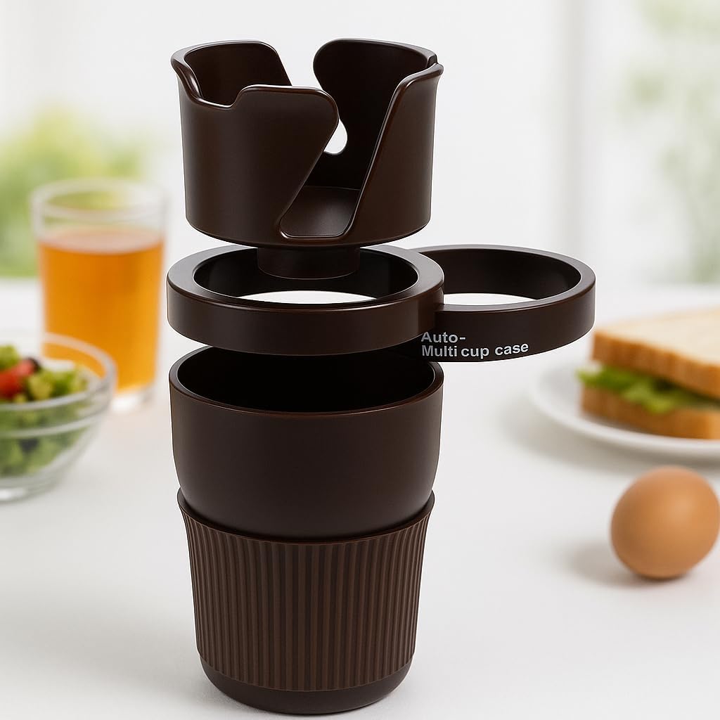 72 Pieces Multifunctional Car Cup Holders (Expanding Car Water Bottle Holder – Rotatable Car Cup Organizer – Secure Drink Holder for Water Bottle – Coffee – and Beverages – Easy to Install-Assorted)