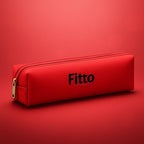 144 Pieces Red Pencil Cases (21x3x3cm Stationery Organizer)
