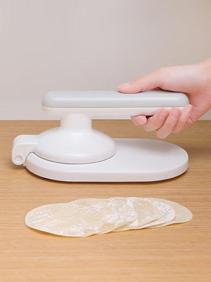 Dumpling Skin Pressing Tool – Ergonomic Design – White – Single Pack