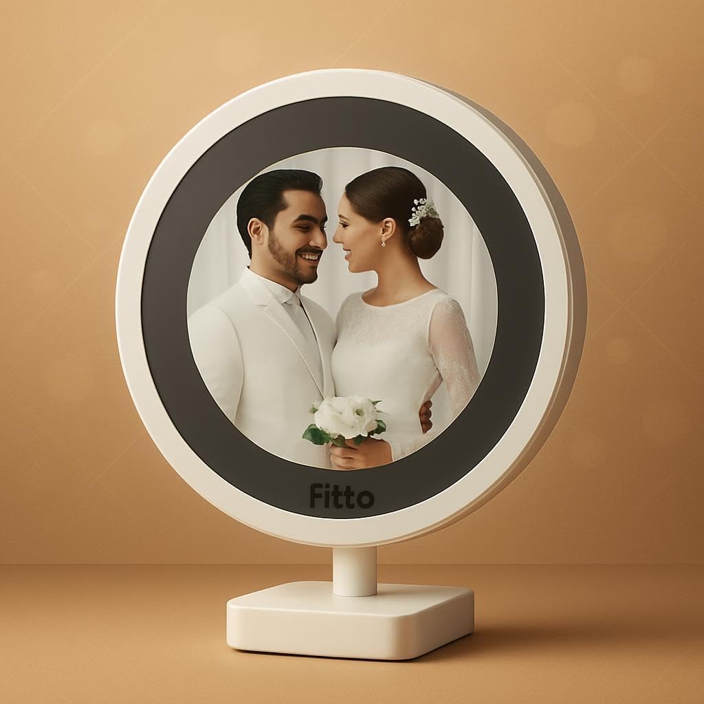 Enchanting Magic Mirror Photo Frame 25x25cm – Decorative Home Wall Art