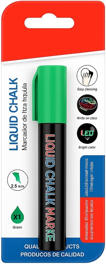 120 Pieces Liquid Chalk Markers (14.5cm 2-5mm for Chalkboards – Glass – Windows – Non-Porous Surfaces)