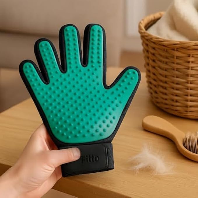 120 Pieces Pet Grooming Massage Gloves (22x17cm - Deshedding & Hair Removal Glove for Dogs Cats – Silicone Grooming Mitt – Washable)