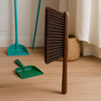 96 Pieces Large Wooden Hand Brushes for Cleaning (Big Brown Wood Scrub Brush for Home and Garden Use)