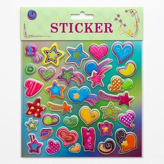 Symbol Stickers - Self-Adhesive Decorative Symbols for Planner, Journal, Laptop, Phone, Scrapbook & School Crafts