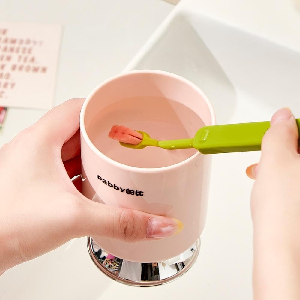 Ceramic Mouthwash Cup - Light Pink,